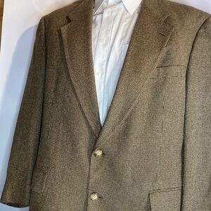 Burberry London Wool Blend Man Bolo Sports Coat y2k Size 44R